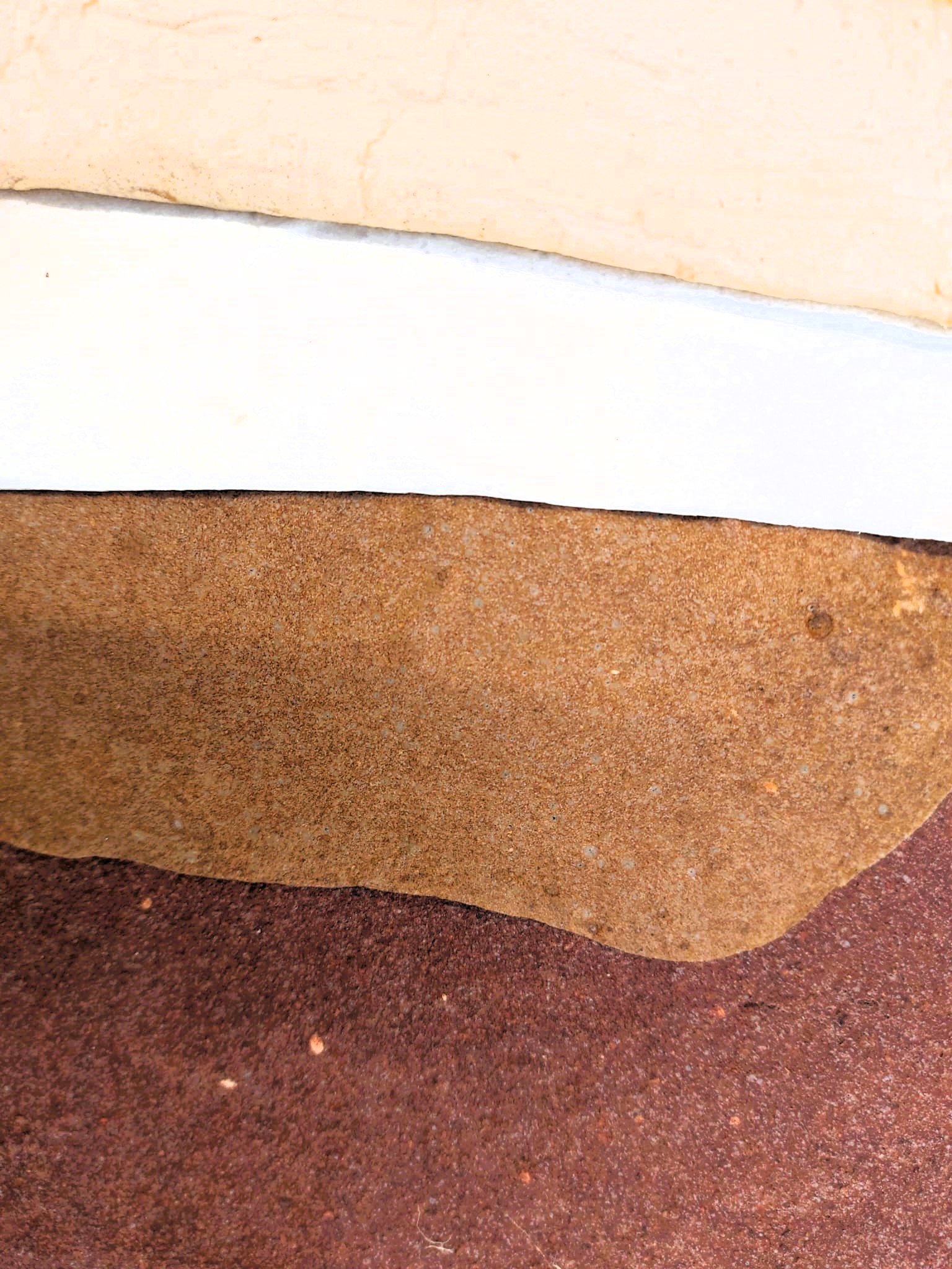 Cellulose leather samples, which got their color from various fillers such as pine bark or lignin.