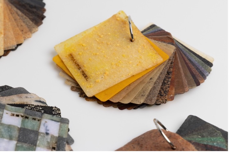 material archive samples by alba arillo garcia. Photo by esa kapila
